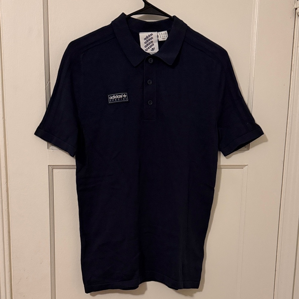 NWT Adidas Originals SPZL SS Polo Shirt - Picture 3 of 6